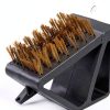 QBLEEV Bird Cage Cleaning Brush Stainless Steel Handle-3