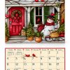Lang 2026 Wall Calendar - Monthly Tranquil Home and Garden-2
