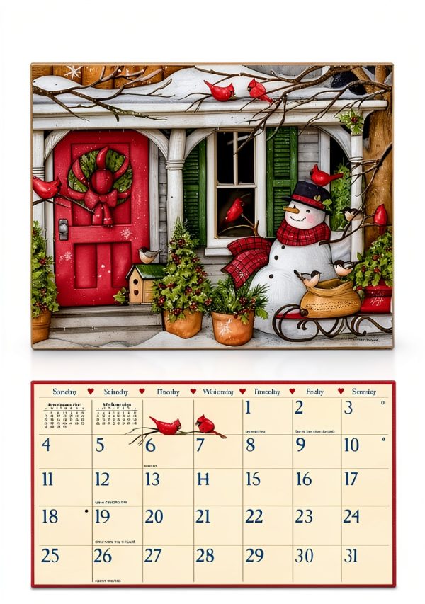 Lang 2026 Wall Calendar - Monthly Tranquil Home and Garden-2
