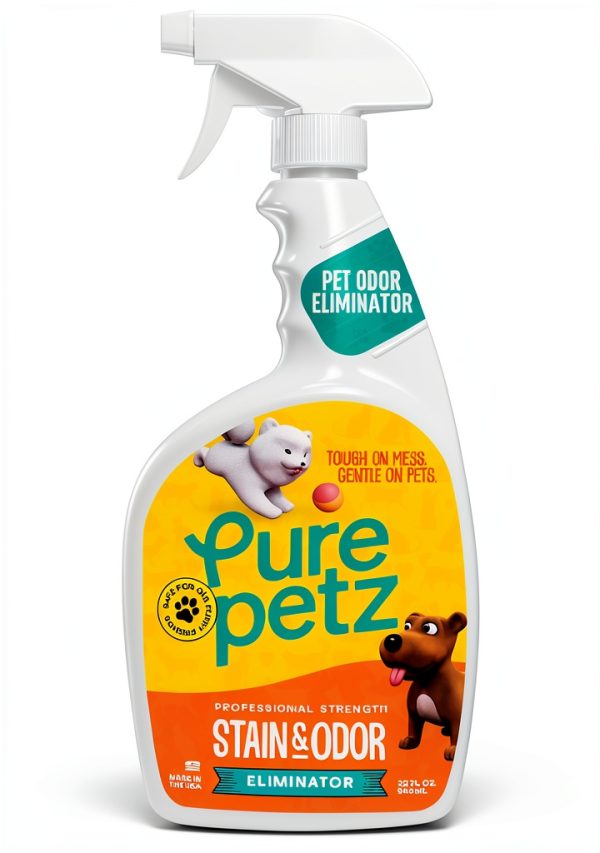 Pet Stain Remover for Dogs Cats Small Animals Odor-0