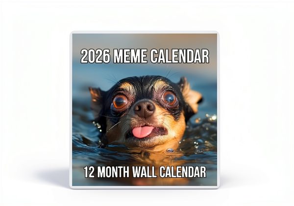 2026 Meme Wall Calendar Eterna Goods Paper Design-4