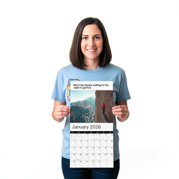 2026 Meme Wall Calendar Eterna Goods Paper Design-6