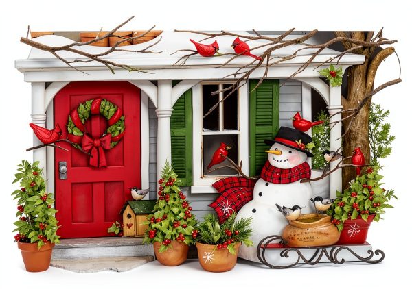 Lang 2026 Wall Calendar - Monthly Tranquil Home and Garden-3