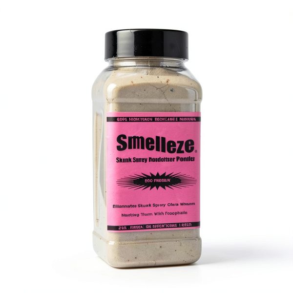 SMELLEZE Pet Odor Remover Natural Deodorizer Powder USA Made-4