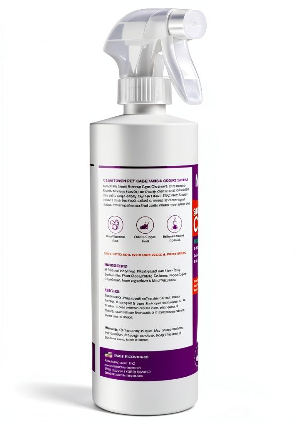 NaturePet Small Animal Cage Cleaner Enzyme Formula USA Made-1
