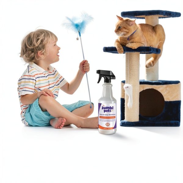 Jumbl Pets Stain Odor Remover Pet Cleaning Spray USA Made-3