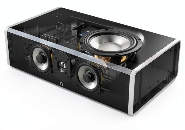 Definitive CS9060 Center Channel Speaker Aluminum-3
