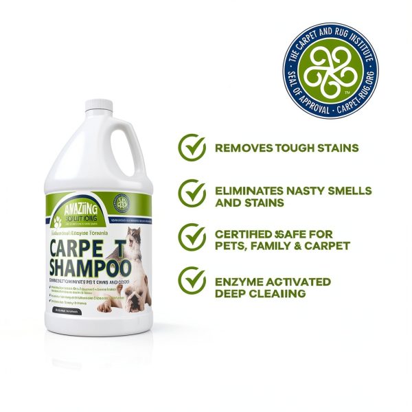 Amaziing Solutions Enzyme Pet Stain Remover Carpet Cleaner-2