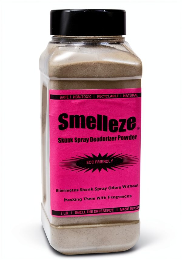 SMELLEZE Pet Odor Remover Natural Deodorizer Powder USA Made-0