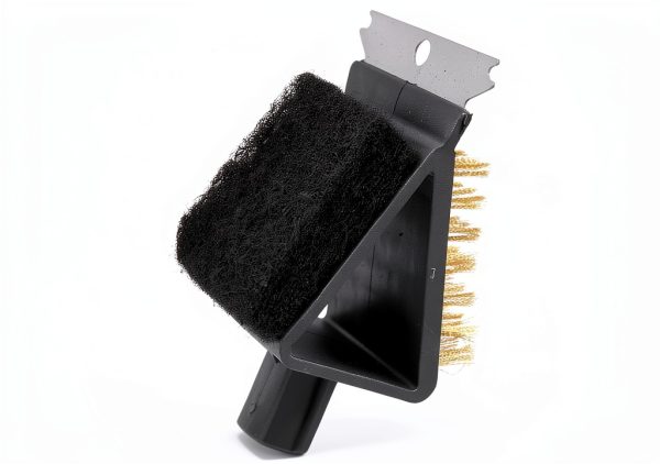 QBLEEV Bird Cage Cleaning Brush Stainless Steel Handle-2