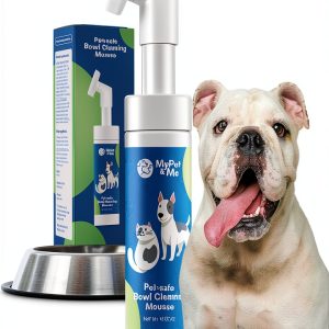 Pet Safe Cleaner Foam Mousse Pet Bowl Odor Remover-0