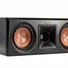 Klipsch RP-500C Center Channel Speaker Ebony Titanium Wall Mount-3