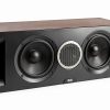 ELAC DCR52 Center Speaker Walnut Bass Boost-0