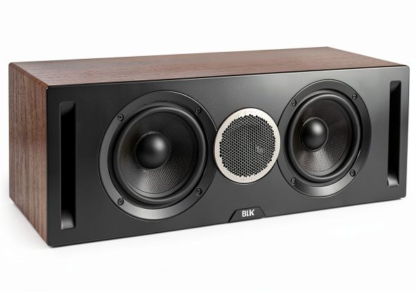 ELAC DCR52 Center Speaker Walnut Bass Boost-0