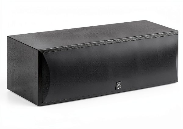 Yamaha NS-C210 Center Channel Speaker Black Bass Boost Aluminum-1