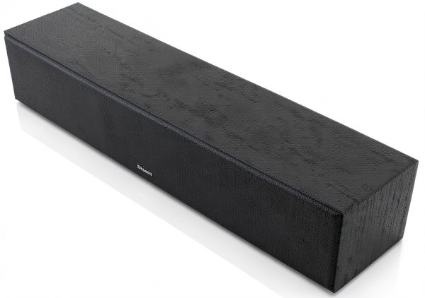 Klipsch R-30C Center Channel Speaker Black Modern Wood Tabletop Mount-1