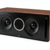 ELAC DCR52 Center Speaker Walnut Bass Boost-5