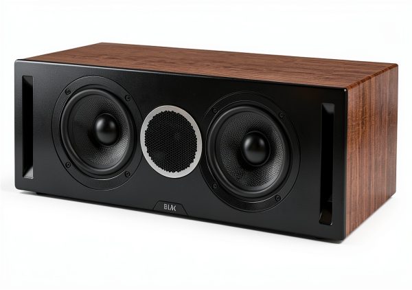ELAC DCR52 Center Speaker Walnut Bass Boost-5
