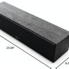 Klipsch R-30C Center Channel Speaker Black Modern Wood Tabletop Mount-8