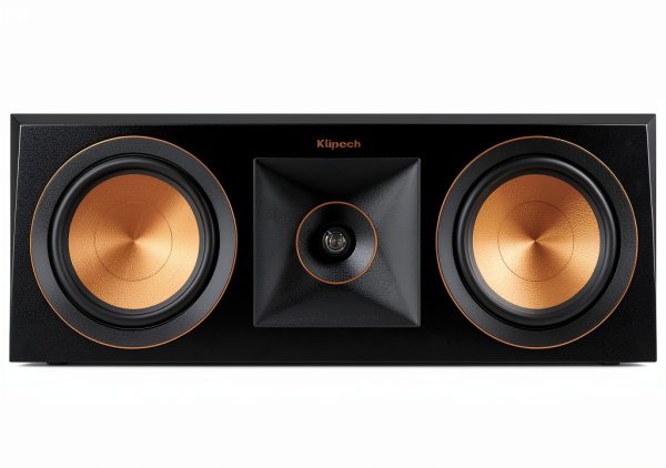 Klipsch RP-500C Center Channel Speaker Ebony Titanium Wall Mount-2