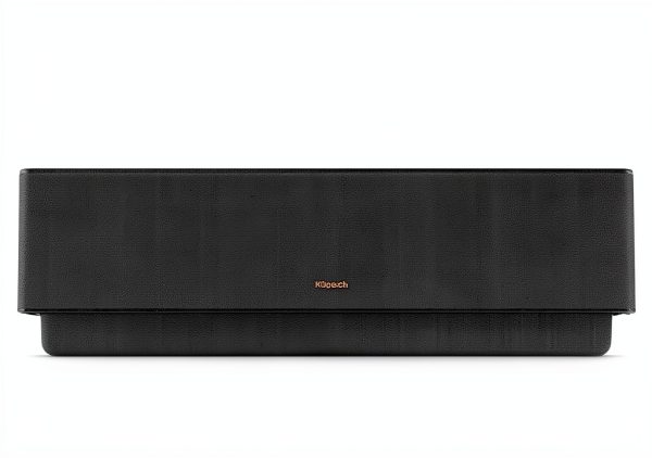 Klipsch R-30C Center Channel Speaker Black Modern Wood Tabletop Mount-2