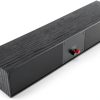 Klipsch R-30C Center Channel Speaker Black Modern Wood Tabletop Mount-5
