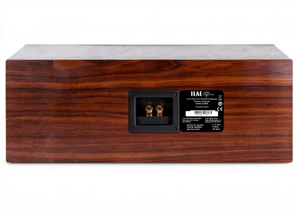 ELAC DCR52 Center Speaker Walnut Bass Boost-1