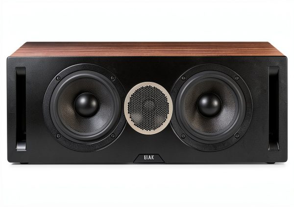 ELAC DCR52 Center Speaker Walnut Bass Boost-3
