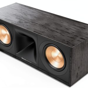 Klipsch R 50C Center Channel Speaker with Bass Boost Black-0