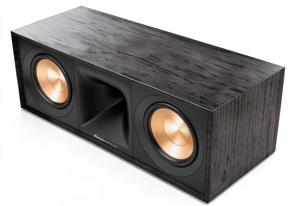 Klipsch R 50C Center Channel Speaker with Bass Boost Black-0