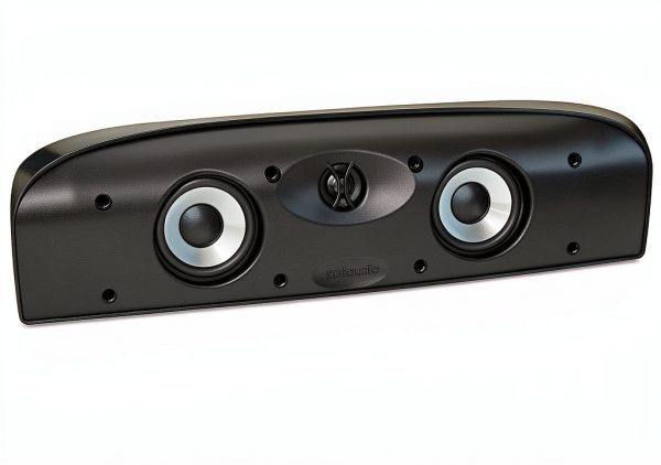 DEI TL1 Center Channel Speaker Black Wood 5-Inch Subwoofer Bass Boost-6
