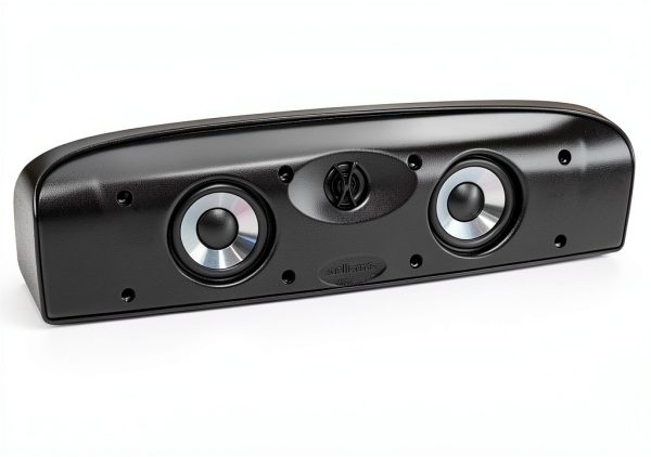 DEI TL1 Center Channel Speaker Black Wood 5-Inch Subwoofer Bass Boost-3