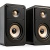 Polk Signature Elite ES15 Black Bookshelf Speakers 5.1 Surround Pair-0