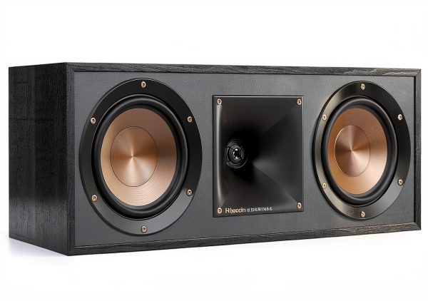 R-52C Center Channel Speaker XYZ 5.25" Wood Floor-Standing Black-0