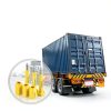 100 Pcs Bolt Shipping Seal with Print Progressive Numbering Disposable Truck Container Seals for Trucks, Trailers, Cargo Containers, Yellow-4
