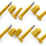 Amarine Made Bolt Seal Shipping Yellow 50 pcs Progressive Numbering-0