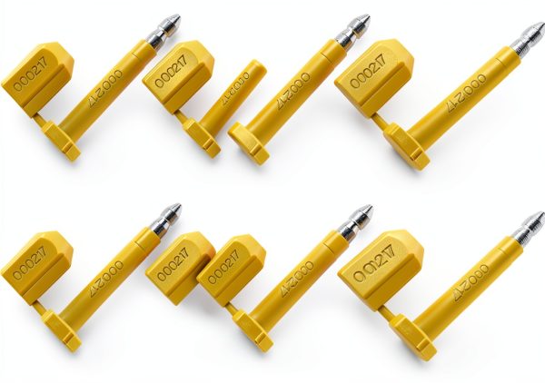 Amarine Made Bolt Seal Shipping Yellow 50 pcs Progressive Numbering-0