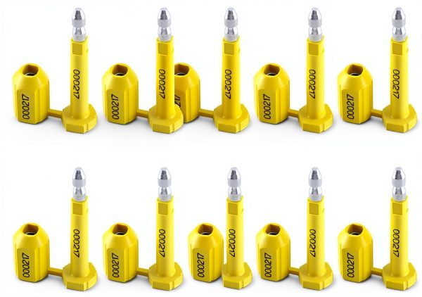 Amarine Made Bolt Seals Shipping Seal Serial Numbering Yellow 100PCS-4