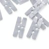 Giantree Balloon Ties 200pcs H shape plastic clips for Weddings-1