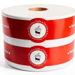 Safe Secure Tamper Evident Seals for Drink Lids SXDMHYB 1.25x9 500-0