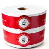 Safe Secure Tamper Evident Seals for Drink Lids SXDMHYB 1.25x9 500-1