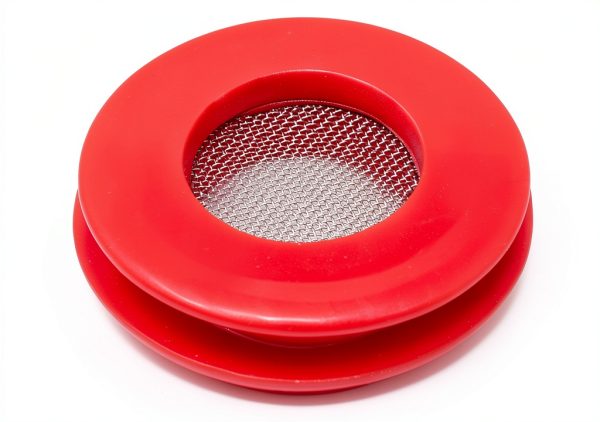 25 Red & 25 Blue Polyurethane Glad Hand Seals with Filter Screens For Glad Hands 3003R & 3003B-4