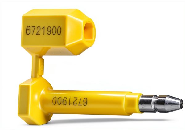 Bolt Seal DUEBASS Yellow Shipping Seal 8mm Steel Bolt 50 Pack-0