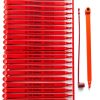 Red Plastic Truck Seals 1000 Pack 133 SUPPLY Shipping Security Tags-0