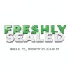 Tamper Evident Stickers Freshly Sealed 1x9 Black Double Roll 500 Pack-6