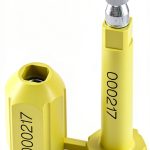 Amarine Made Bolt Seals Shipping Seal Serial Numbering Yellow 100PCS-0