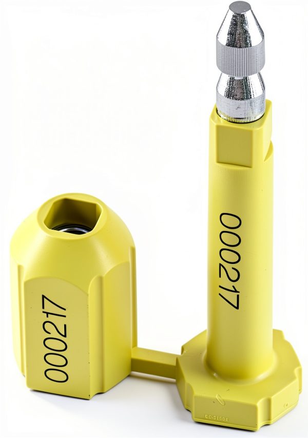 Amarine Made Bolt Seals Shipping Seal Serial Numbering Yellow 100PCS-0