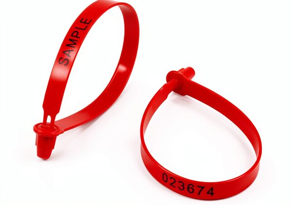 Plastic Security Seals Tamper Seal 1000 Count Red Truck Seal-1