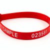 Plastic Security Seals Tamper Seal 1000 Count Red Truck Seal-2