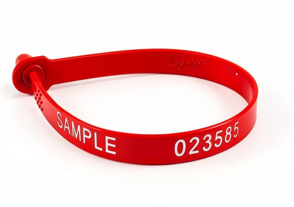Plastic Security Seals Tamper Seal 1000 Count Red Truck Seal-2